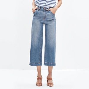 Great condition wider leg crop jeans from madewell